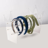 Acrylic Crown Headband Holder Organizer - Clear