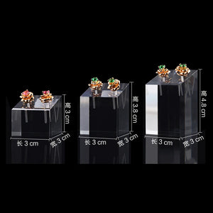 Acrylic Earrings Stand for Jewelry Display 3pcs/set