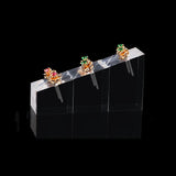 Acrylic Earrings Stand for Jewelry Display 3pcs/set