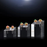 Acrylic Earrings Stand for Jewelry Display 3pcs/set