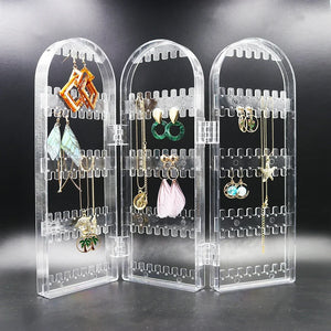 Earrings Storage Holder Necklace Organizer Rack Jewelry Display