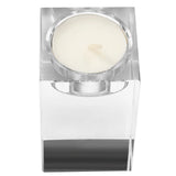 Glass Geometric Candlestick Holder Table Decor Wedding Candle Stand