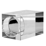 Glass Geometric Candlestick Holder Table Decor Wedding Candle Stand