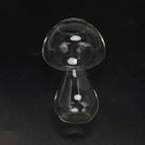 Clear Glass Vase Bottle for Flower Decor - Mushroom