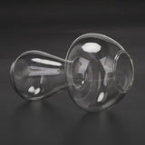 Clear Glass Vase Bottle for Flower Decor - Mushroom