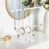 2-Tier Acrylic Headband Holder for Hair Clasp
