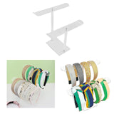 Clear Headband Holder Acrylic Scrunchie Display Rack Necklaces Organizer