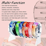 Clear Acrylic Headband Holder Organizer for Jewelry Chains Bracelets Necklaces