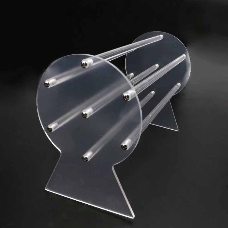 Clear Headband Holder Organizer Acrylic Hair Accessory Jewelry Storage Display