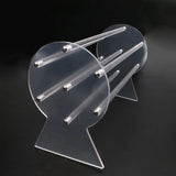 Clear Headband Holder Organizer Acrylic Hair Accessory Jewelry Storage Display