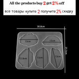Irregular Cloud Tea Coaster Resin Molds - DIY Jewelry Making