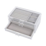 Jewelry Storage Box Portable Gift for Ear Studs Bangle Brooches