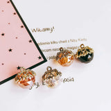 Kc Rhinestone Crystal Necklace DIY Jewelry 4pcs