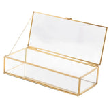 Clear Makeup Storage Box Jewelry Display Holder Perfumes Bracelet Pins