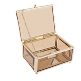 Clear Makeup Storage Box Jewelry Display Holder Perfumes Bracelet Pins