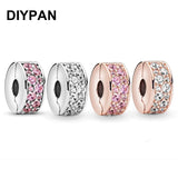Clear Pave Clip Charms for Pan Bracelet