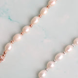 Clear Pearl Bracelet Women's Jewelry
