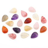 Leaf Shape Multicolor Pendant Beads for DIY Jewelry Making