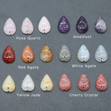 Leaf Shape Multicolor Pendant Beads for DIY Jewelry Making