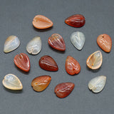 Leaf Shape Multicolor Pendant Beads for DIY Jewelry Making
