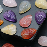 Leaf Shape Multicolor Pendant Beads for DIY Jewelry Making