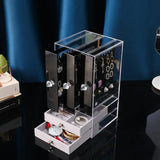 Clear Plastic Jewelry Bead Storage Box Organizer for Girl