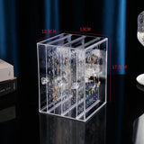 Clear Plastic Jewelry Bead Storage Box Organizer for Girl