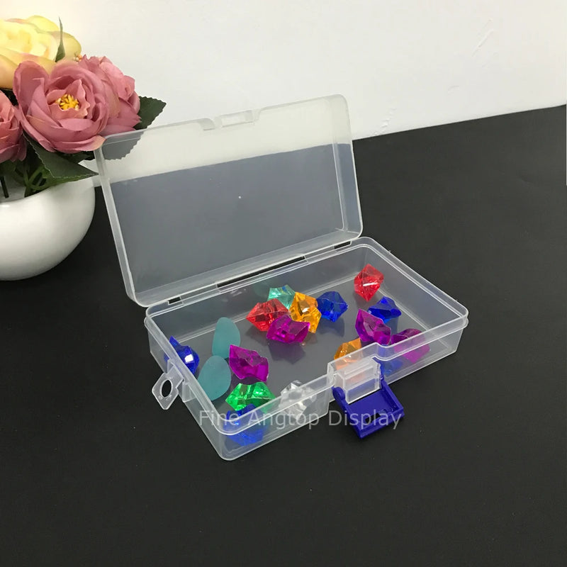 Clear Plastic Small Jewelry Storage Box