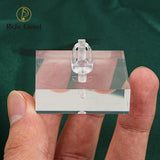 Acrylic Square Jewelry Display Stand for Piercings