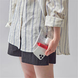 Clear PVC Stud Earring Storage Bag Necklace Ring Jewelry Bag