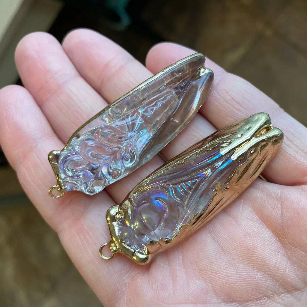 Clear Quartz Pendant Vintage Natural Crystal Necklace 2.5mm
