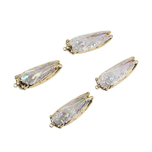 Clear Quartz Pendant Vintage Natural Crystal Necklace 2.5mm