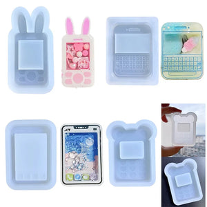 Quicksand Cartoon Silicone Molds for DIY Jewelry Making