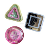 Quicksand Cartoon Silicone Molds for DIY Pendant Jewelry Making