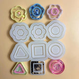 Quicksand Cartoon Silicone Molds for DIY Pendant Jewelry Making