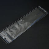 Clear Resealable Cellophane Bags 6x27cm Self Adhesive Seal