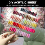 4 Inch Clear Acrylic Circle Discs Boards Blanks Sheets for DIY Crafts