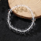 Clear Round Crystal Bracelet Beaded Bangles Fine Jewelry