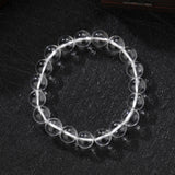 Clear Round Crystal Bracelet Beaded Bangles Fine Jewelry