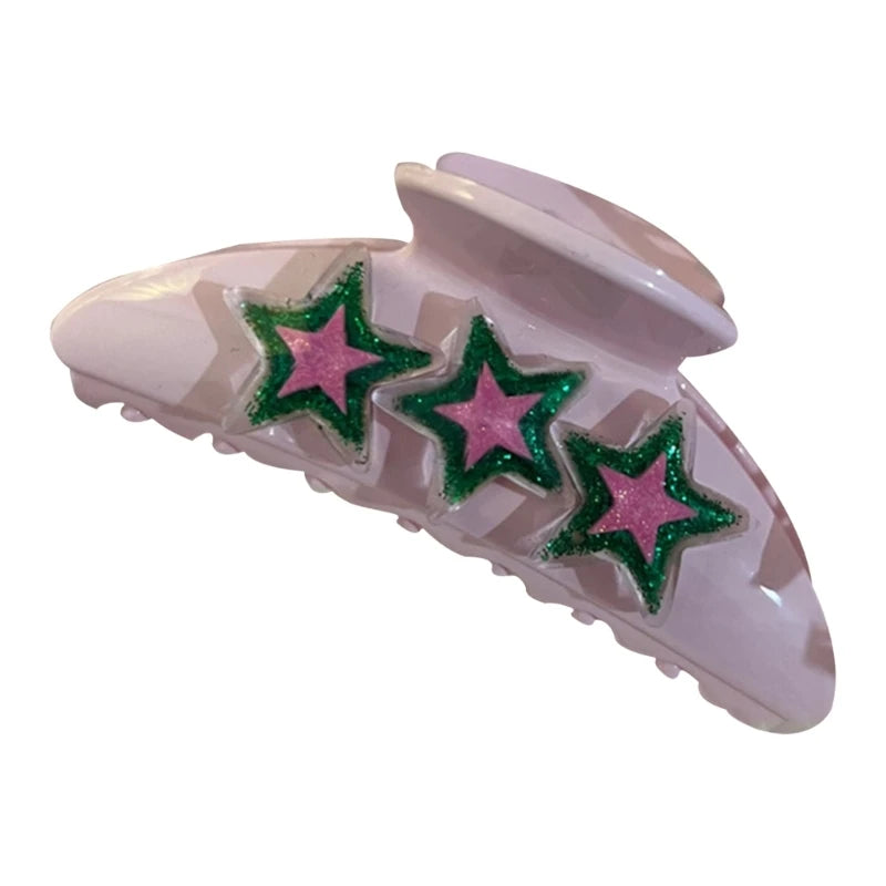 Shining Star Duckbill Hair Clip for Women Girls