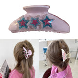 Shining Star Duckbill Hair Clip for Women Girls