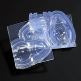 Clear Silicone Santa Claus Mold For Epoxy Resin Jewelry Making