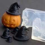 Clear Silicone Witch Hat Mold for Resin Jewelry Crafting