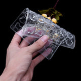 Clear Silicone Ear Stud Earring Mold Resin Casting Mould DIY Hand Crafts