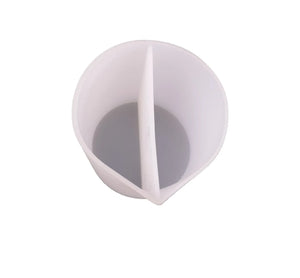 Clear Silicone Epoxy Resin Mixing Cups DIY Jewelry Making Tools