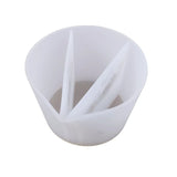 Clear Silicone Reusable Mixing Measuring Cup for Epoxy Resin DIY