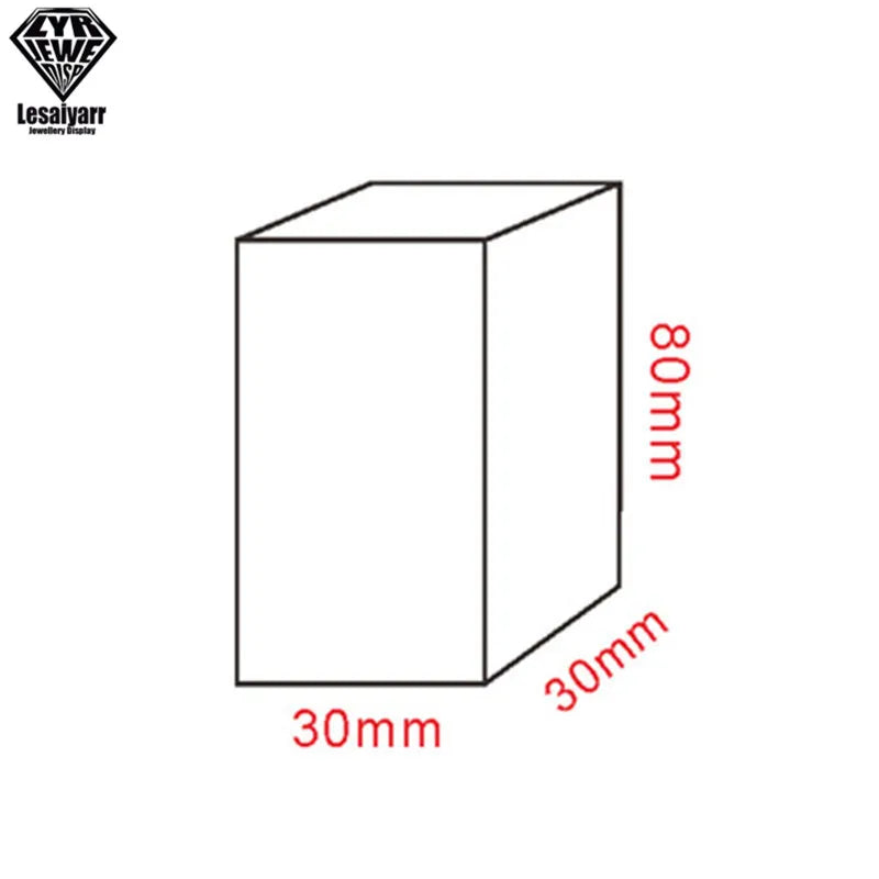 Acrylic Jewelry Display Block Stand Organizer