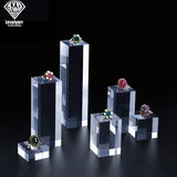 Acrylic Jewelry Display Block Stand Organizer