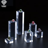 Acrylic Jewelry Display Block Stand Organizer