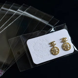 Clear Cellophane Bags for Jewelry Self Sealing Adhesive